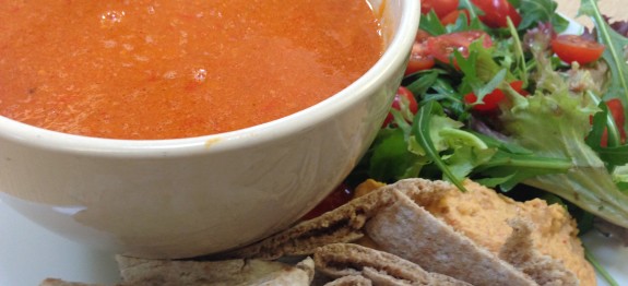 Chorizo Red Pepper & Sweet Potato Soup