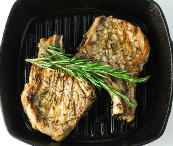 Grilled L.A. Pork Chops