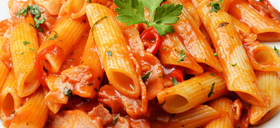 Penne all'Arrabbiata, Pasta In Tomato Sauce