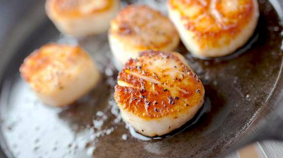 Pan Seared Scallops