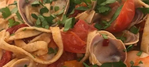 Spelt Seafood Linguini