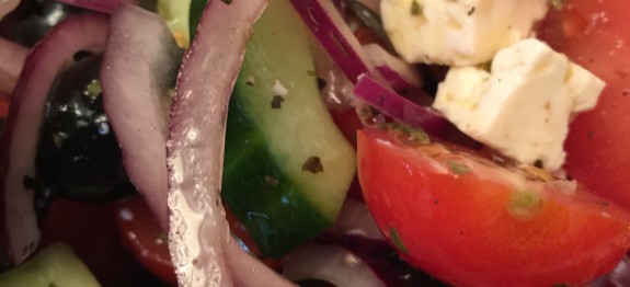James McConnell Cooks Greek Salad