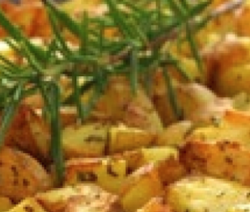 Garlic & Rosemary Saute Potatoes